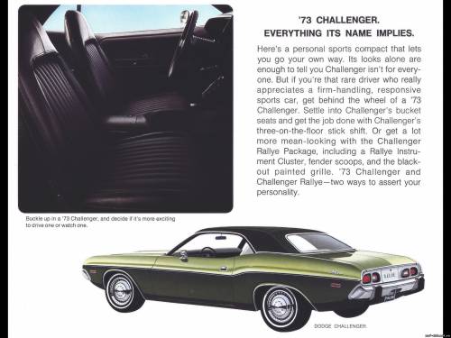 1970-1974 Dodge Challenger Period Photos