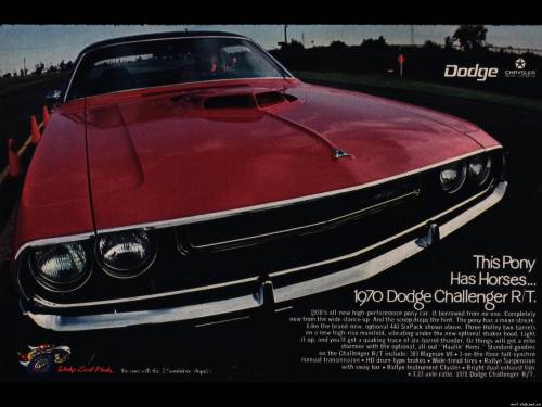 1970-1974 Dodge Challenger Period Photos