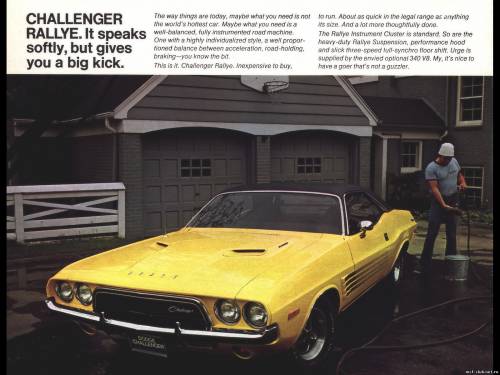 1970-1974 Dodge Challenger Period Photos